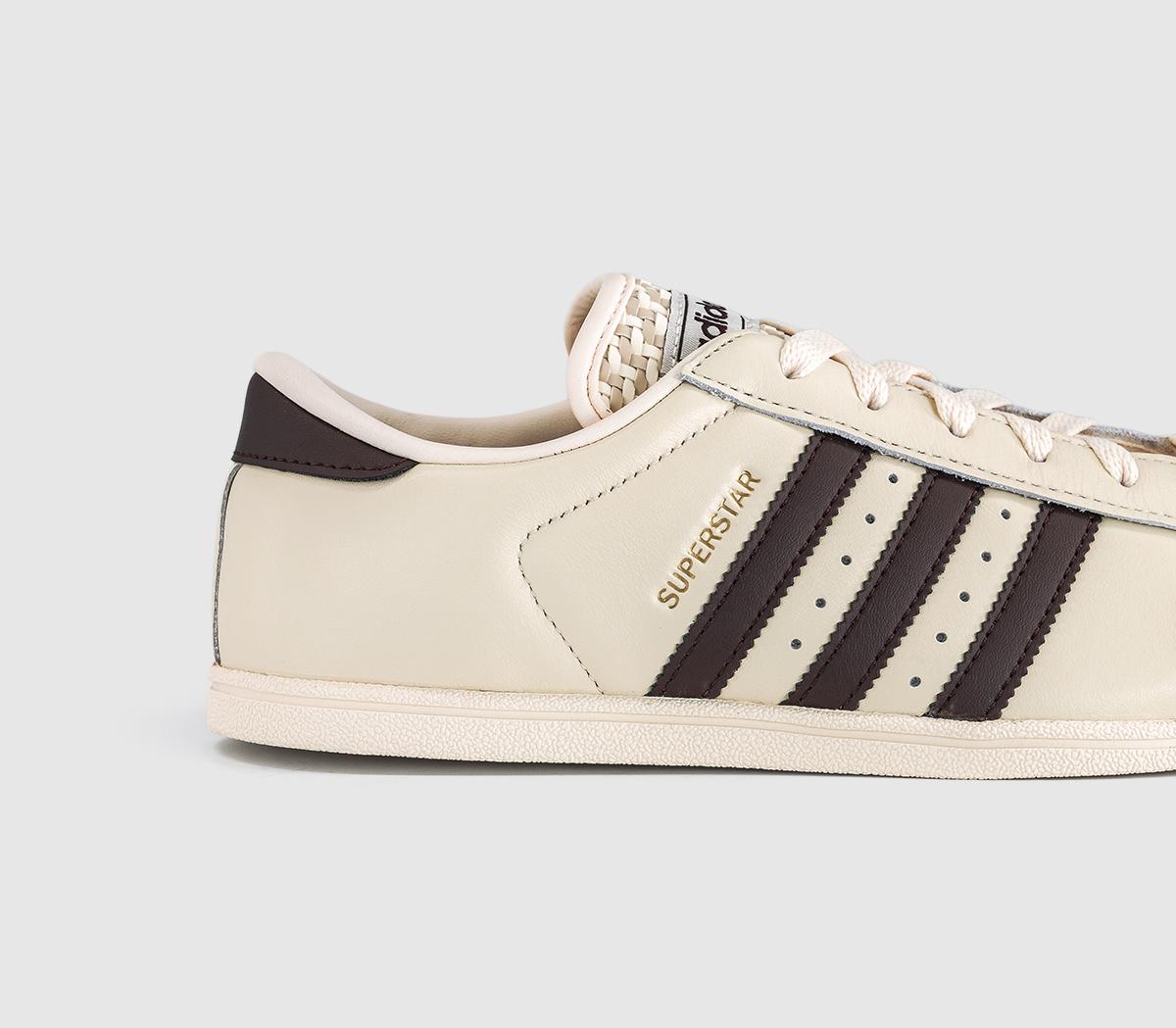 adidasSuperstar Lo Pro TrainersCream White Aurora Coffee Gold Metallic