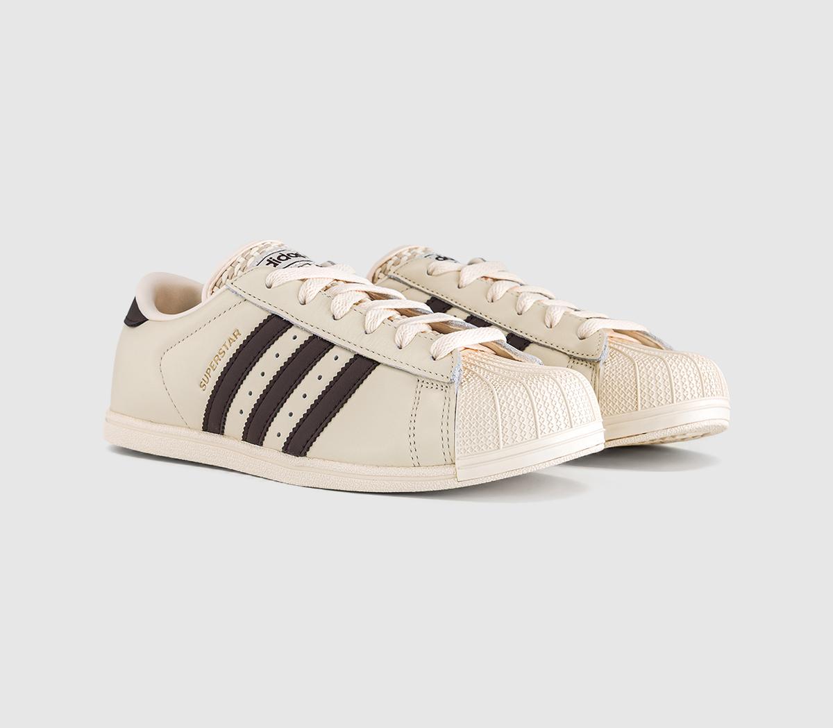 adidasSuperstar Lo Pro TrainersCream White Aurora Coffee Gold Metallic