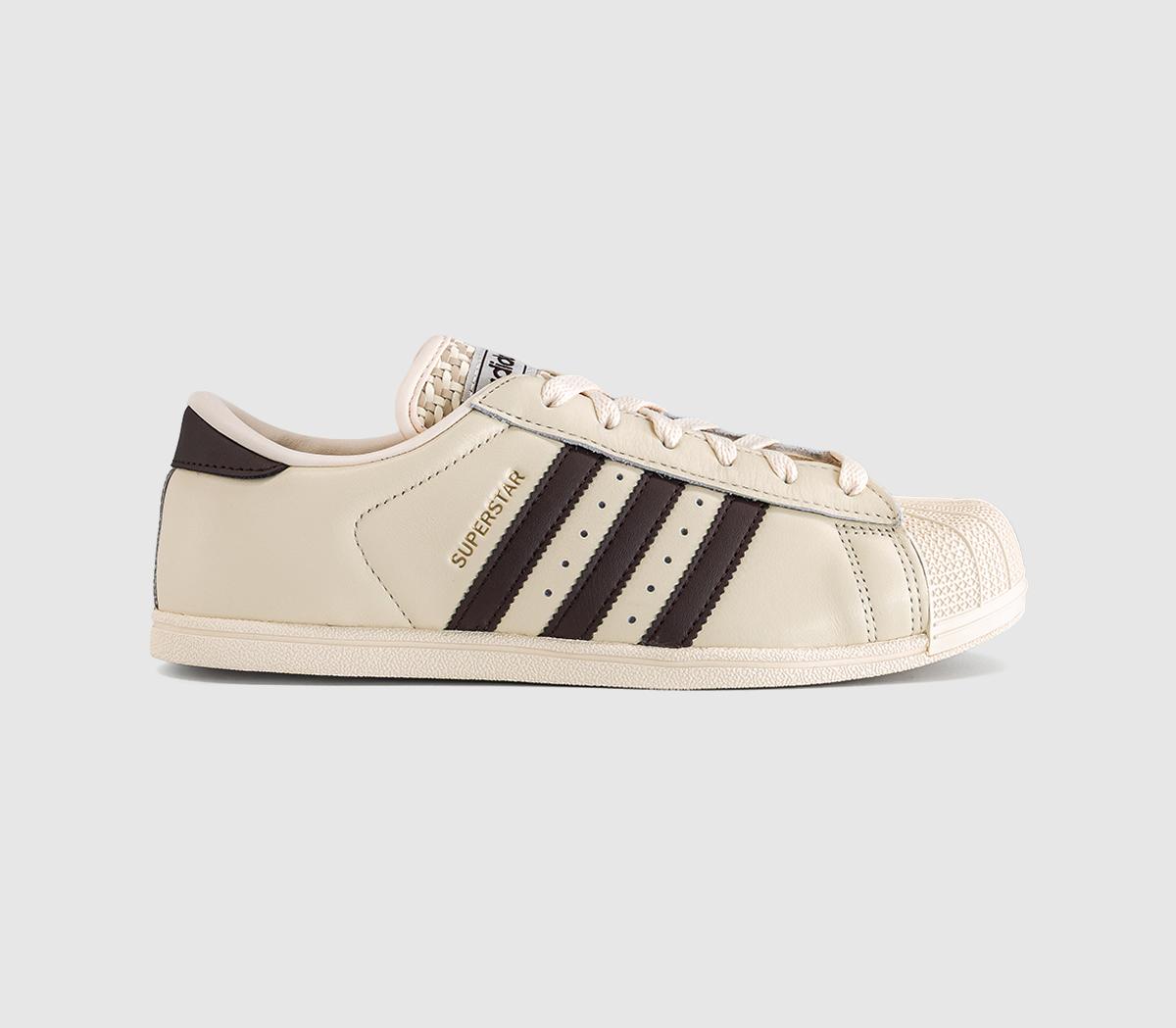 adidasSuperstar Lo Pro TrainersCream White Aurora Coffee Gold Metallic