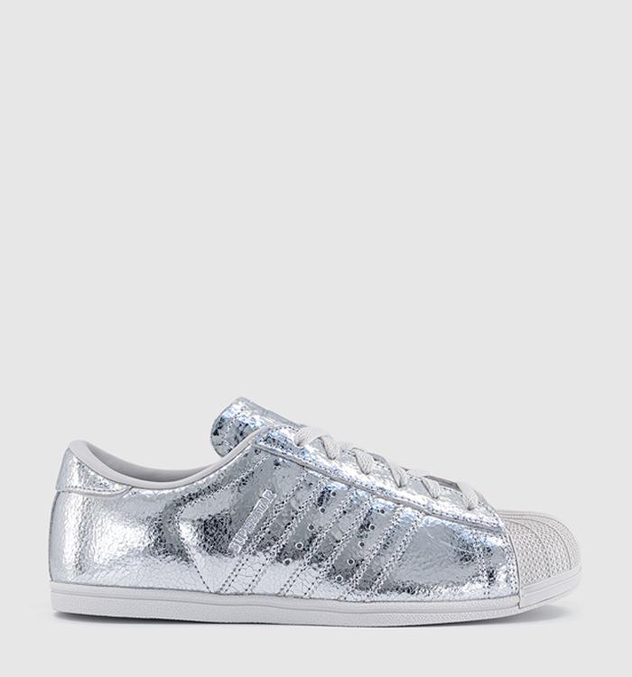 adidas Superstar Lo Pro Trainers Silver Metallic Silver Metallic Grey