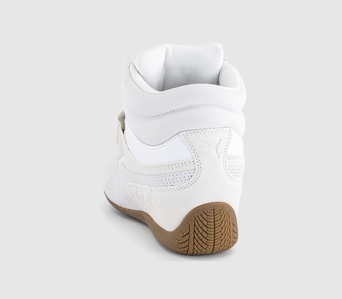 PUMASpeedcat Wedge TrainersWhite Gum
