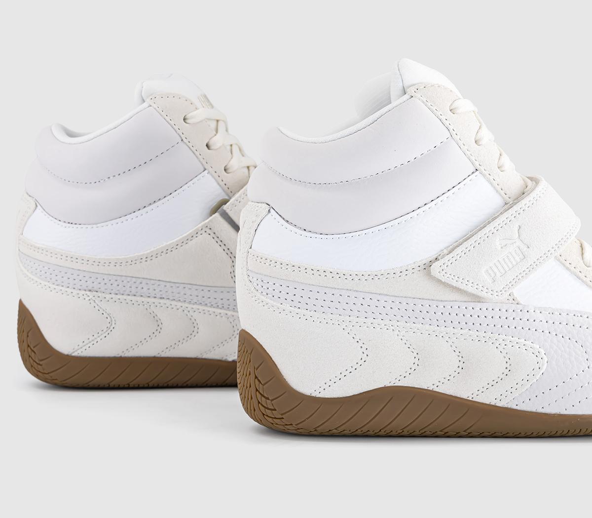 PUMASpeedcat Wedge TrainersWhite Gum