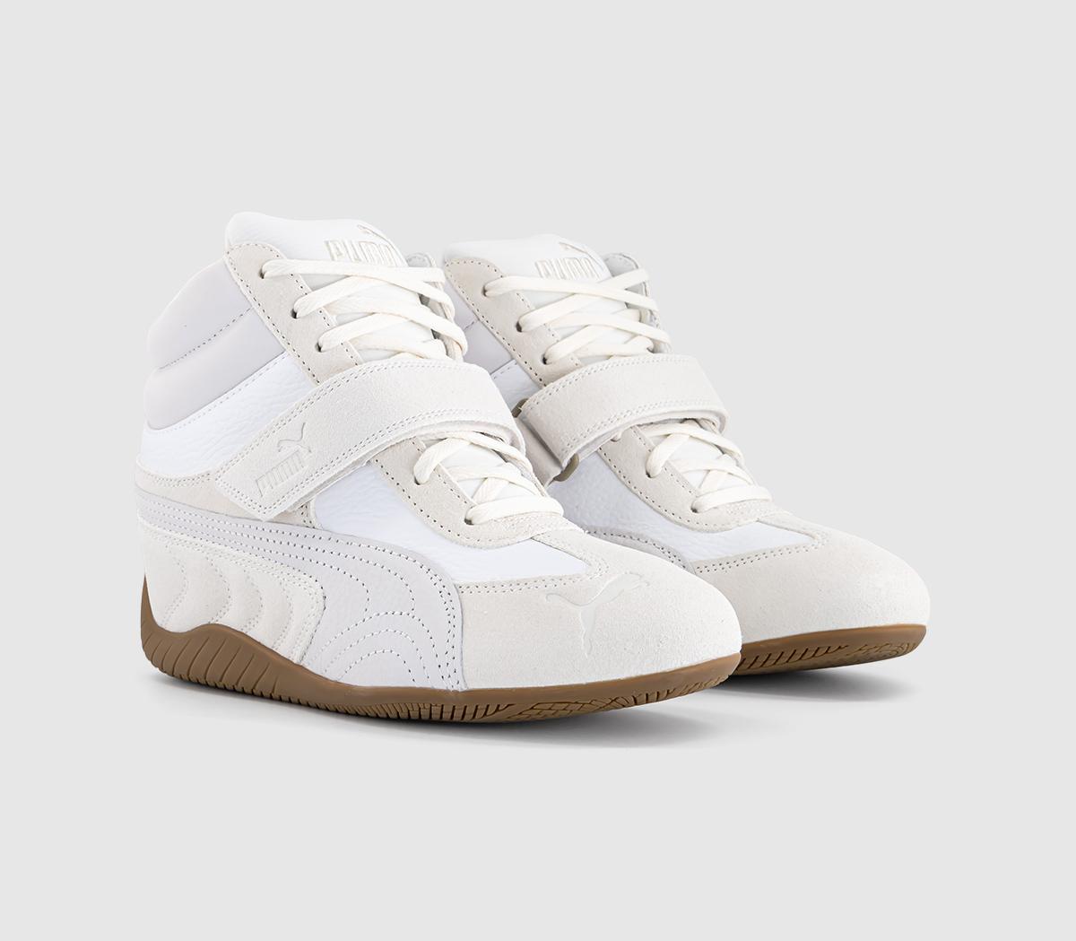 PUMASpeedcat Wedge TrainersWhite Gum