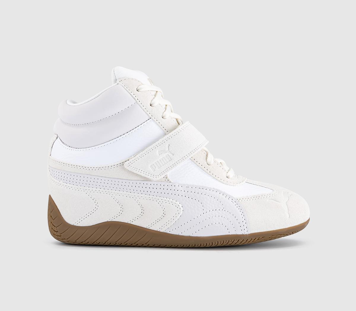 PUMASpeedcat Wedge TrainersWhite Gum