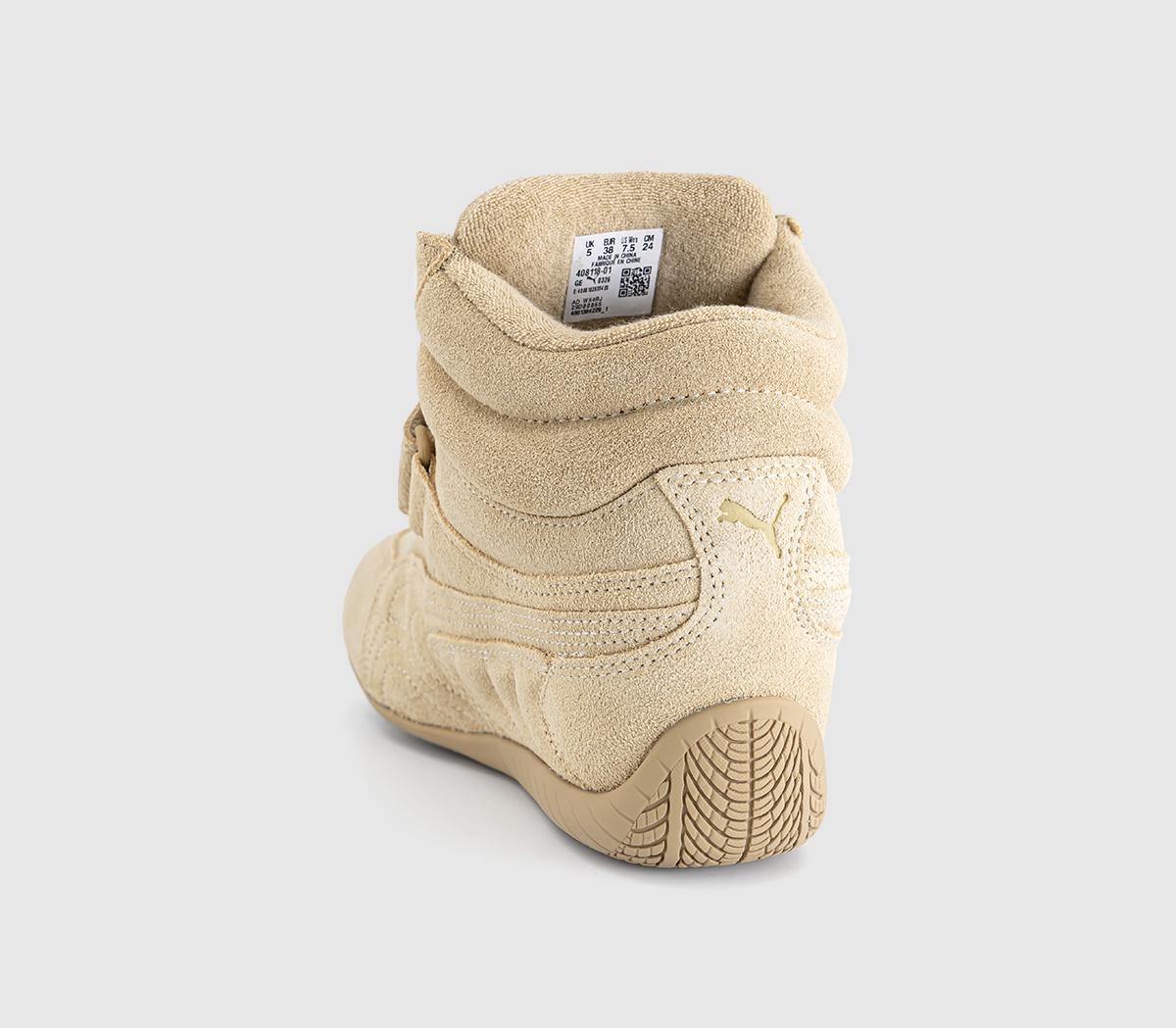 PUMASpeedcat Wedge TrainersSand Dune Alpine Snow