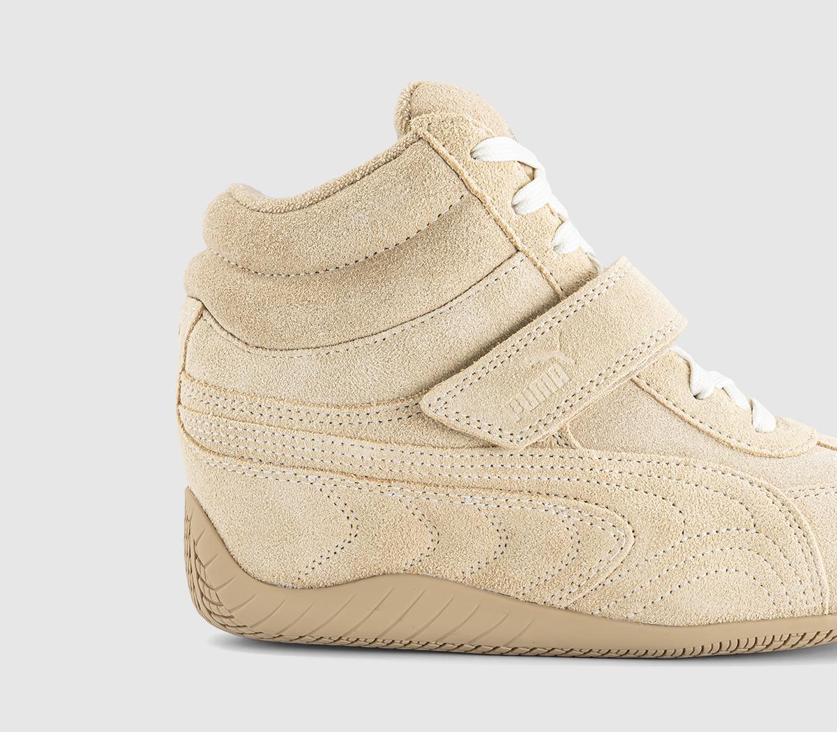 PUMASpeedcat Wedge TrainersSand Dune Alpine Snow