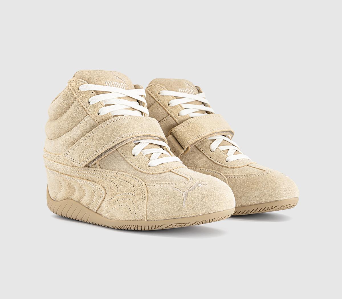 PUMASpeedcat Wedge TrainersSand Dune Alpine Snow