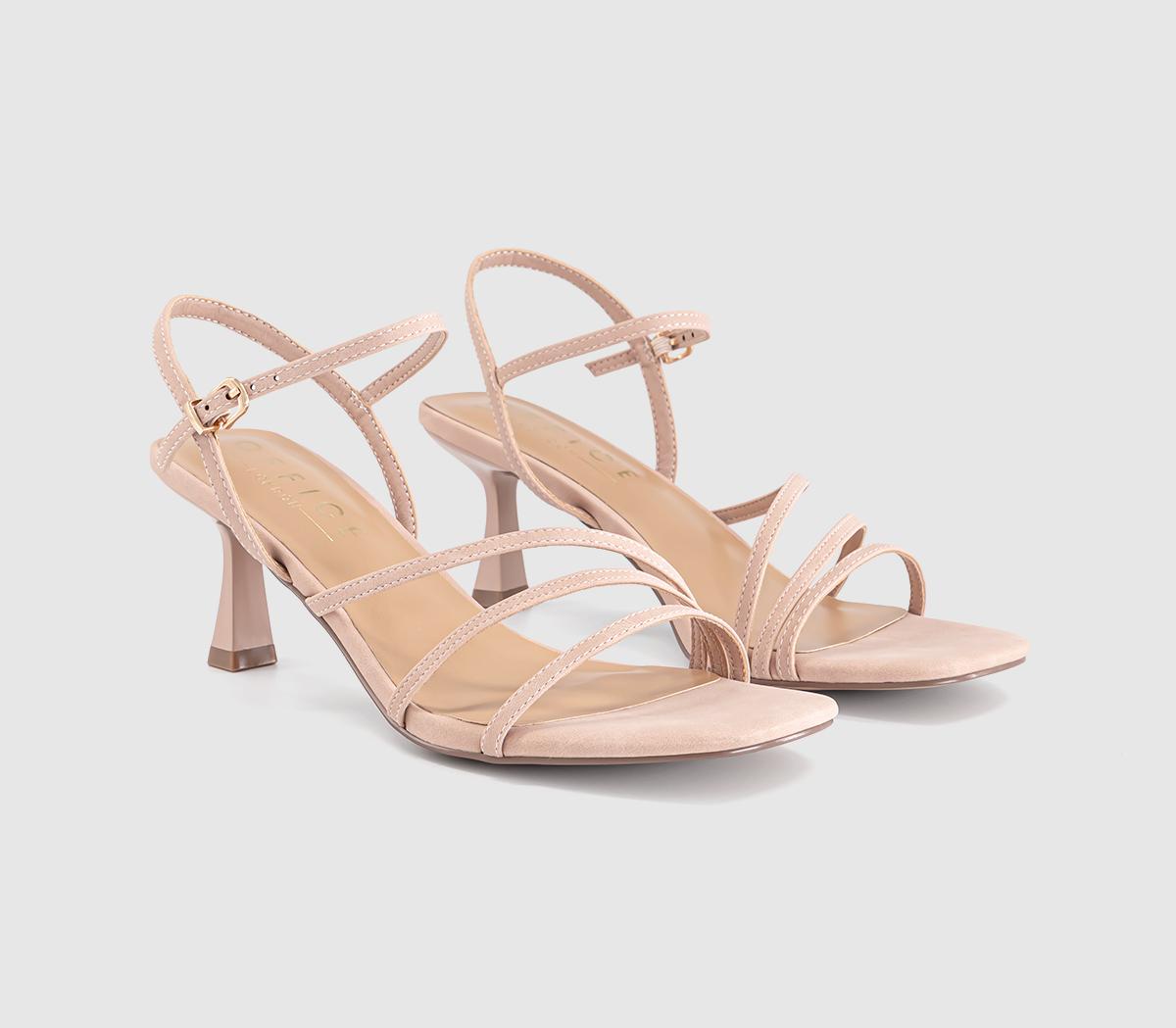 OFFICEMillie Multi Strap HeelsBlush