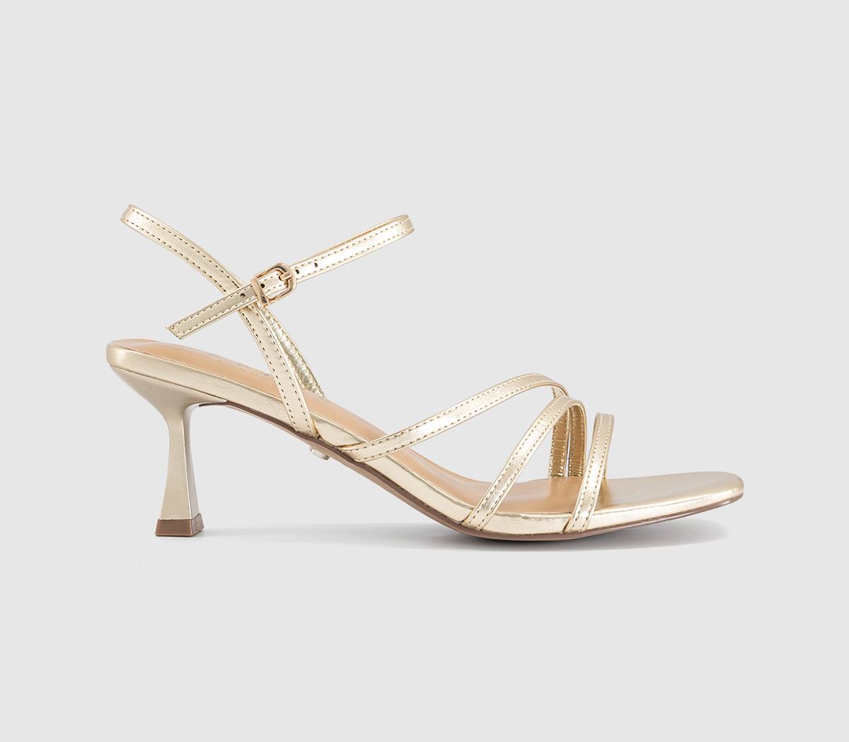 OFFICEMillie Multi Strap HeelsGold