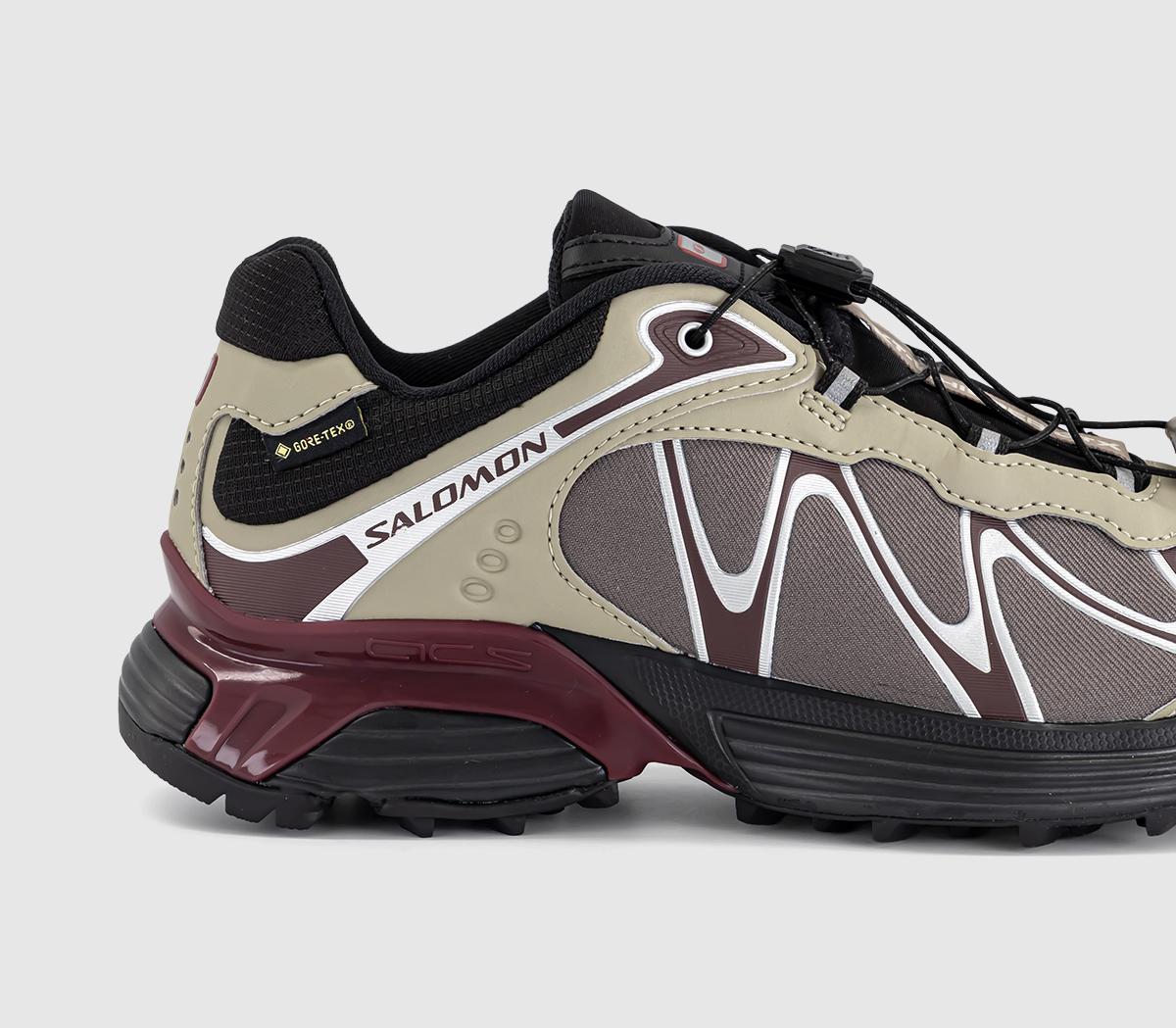 SalomonXt-whisper Gtx TrainersSilver Sage Huckleberry Maroon Banner