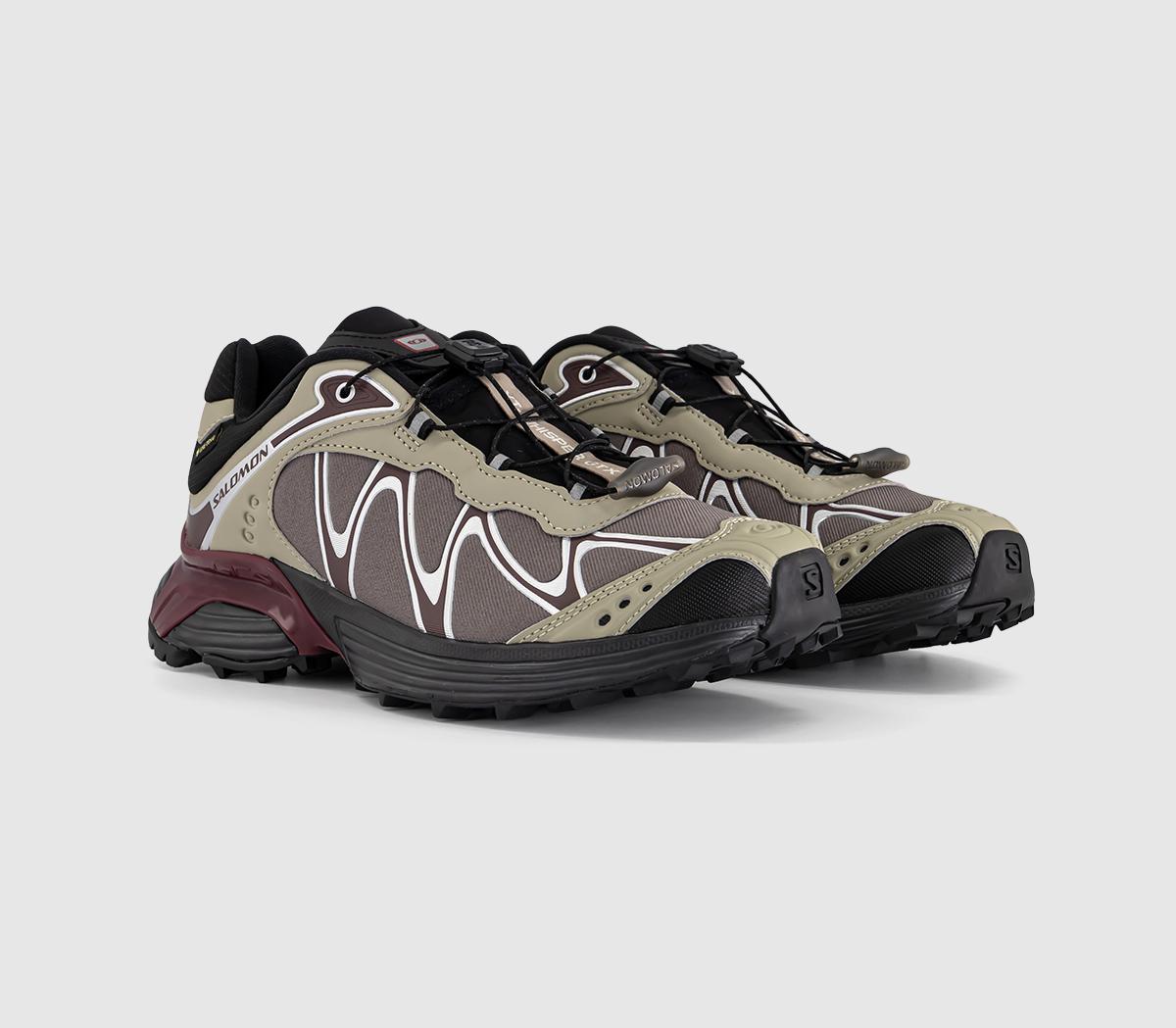 SalomonXt-whisper Gtx TrainersSilver Sage Huckleberry Maroon Banner