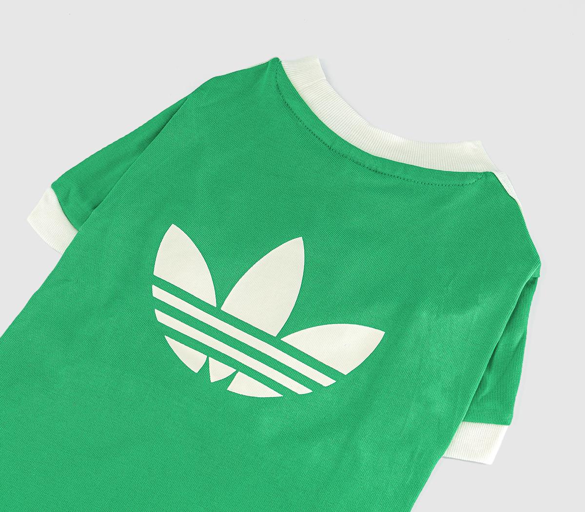 adidasPet Cali TeeFlash Lime Offwhite