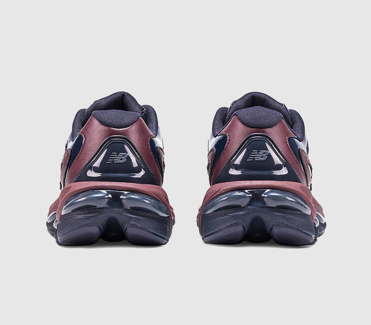 New Balance983 TrainersCherry Leather Dark Night
