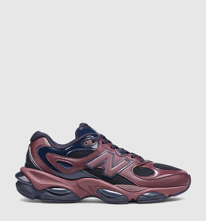 New Balance 983 Trainers Cherry Leather Dark Night
