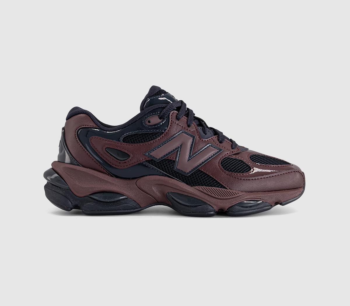 New Balance 983 Trainers Cherry Leather Dark Night In Red, 4.5