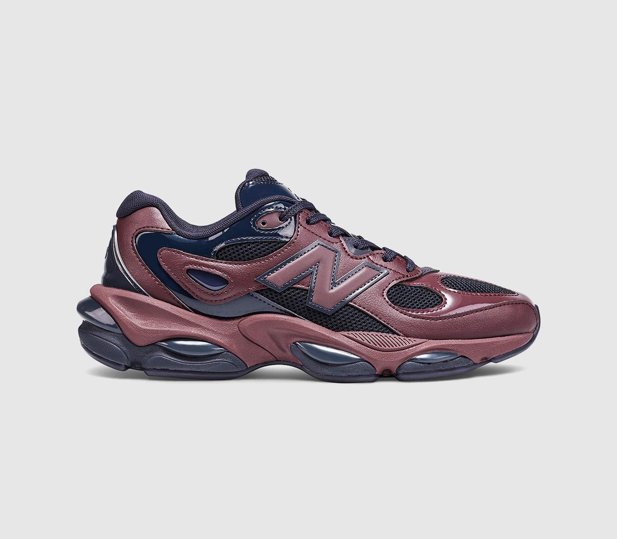 New Balance983 TrainersCherry Leather Dark Night