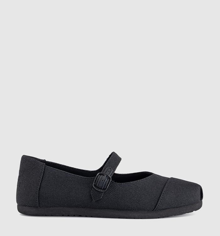 TOMS Alpargata Mary Janes Black