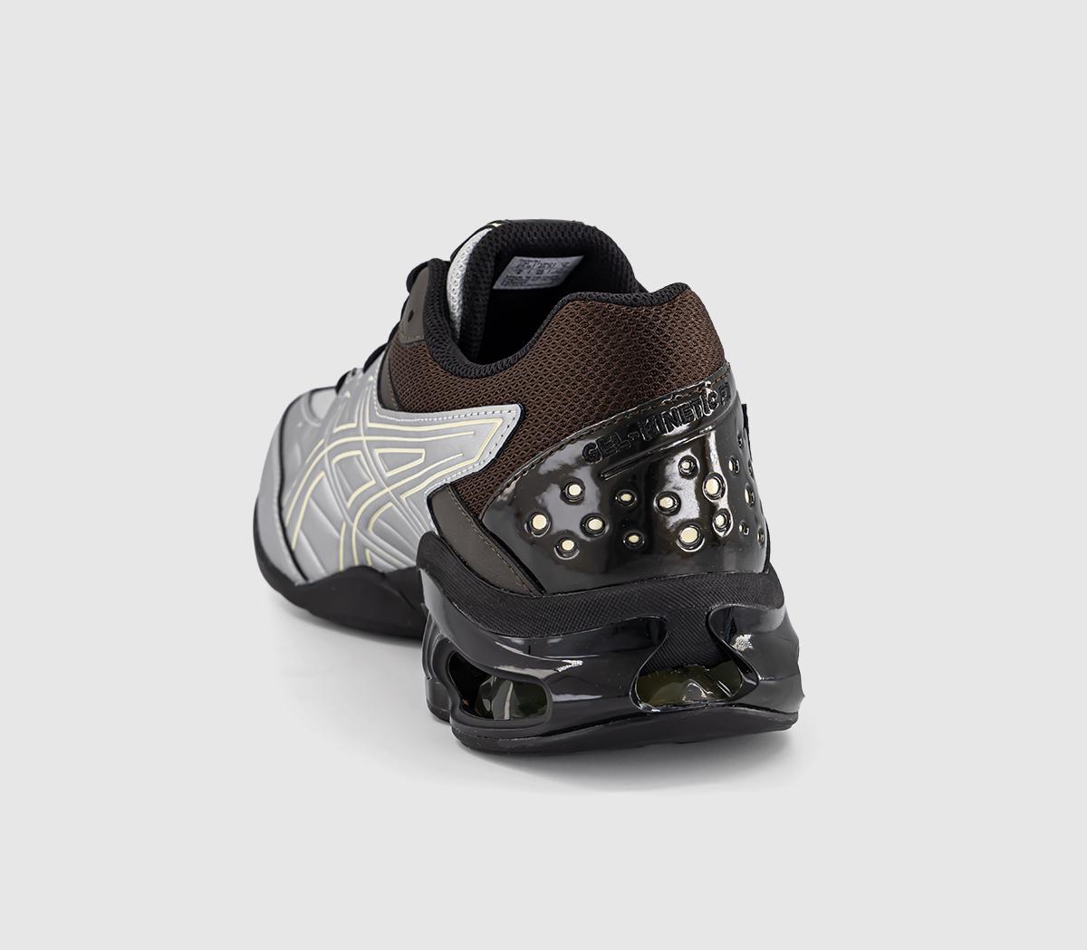 ASICSGel-kinetic Fr TrainersPure Silver Black Coffee