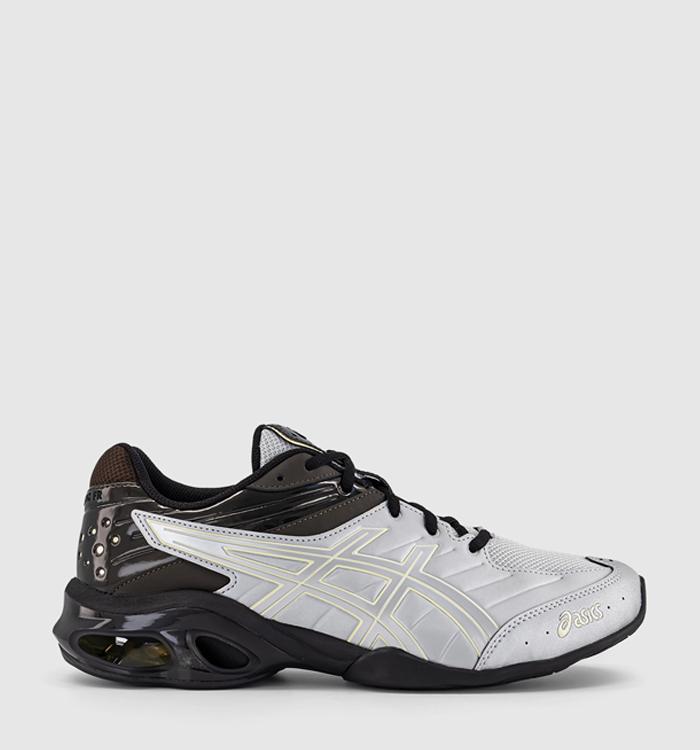 ASICS Gel-kinetic Fr Trainers Pure Silver Black Coffee