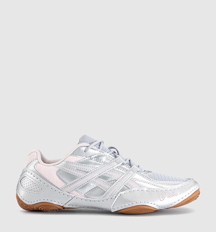 ASICS Hypersync Trainers Piedmont Grey Pink Cloud