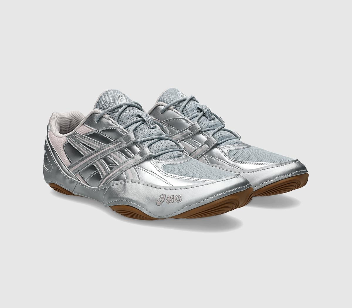 ASICSHypersync TrainersPiedmont Grey Pink Cloud