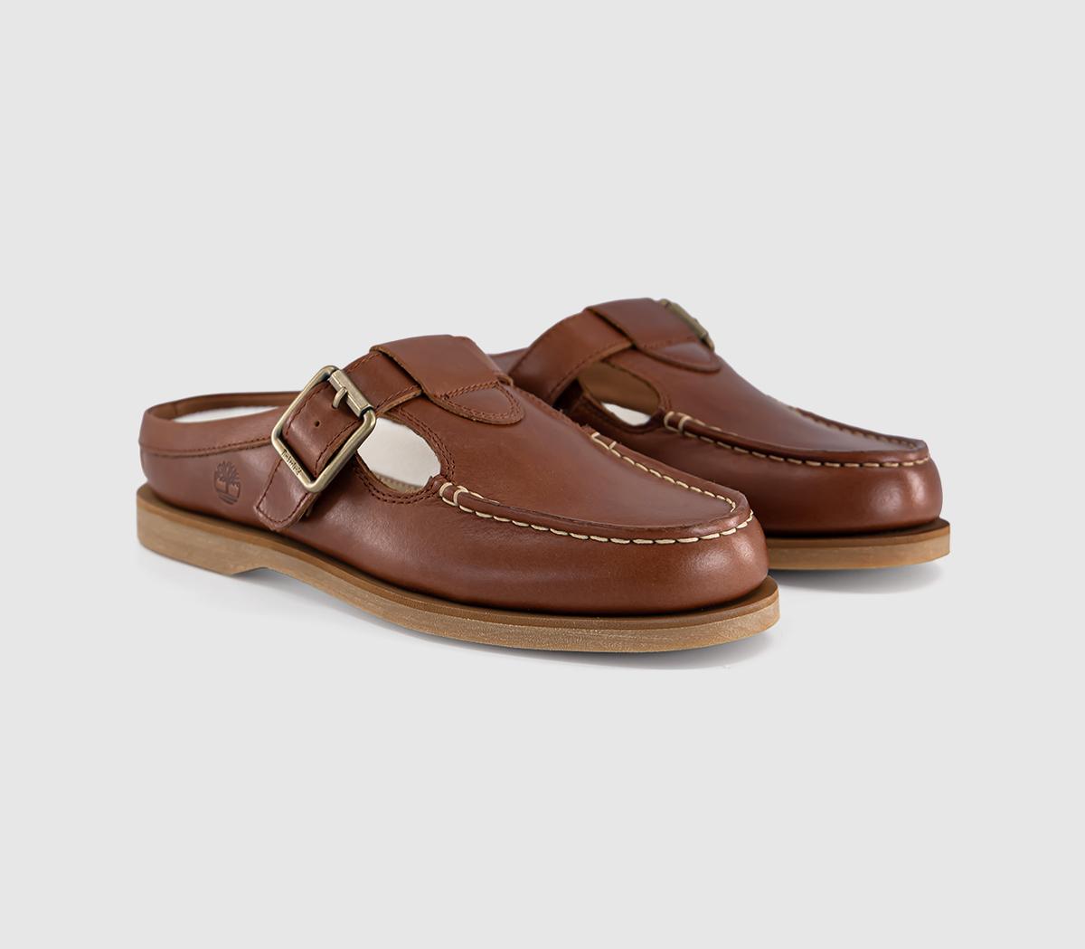 TimberlandClassic Boat Clog ShoesRust Full Grain