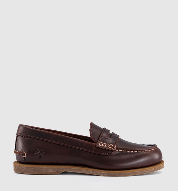 Timberland Classic Boat Loafers Burgundy