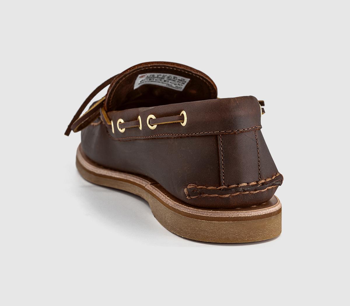 TimberlandOne Eye Boat ShoesMedium Brown Full Grain