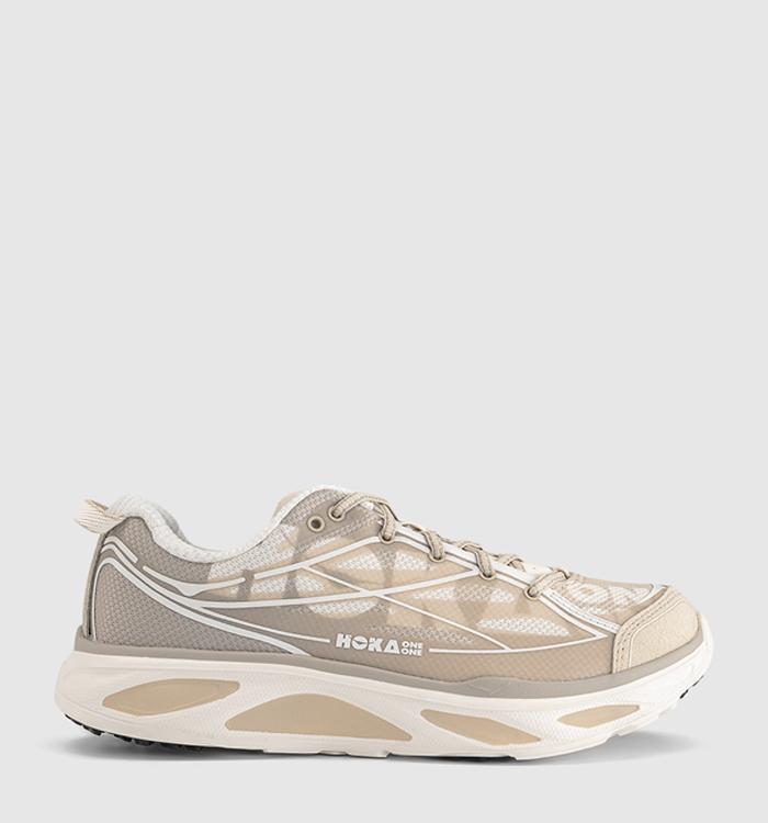 HOKA Huaka Pro Trainers Cream Archival Taupe
