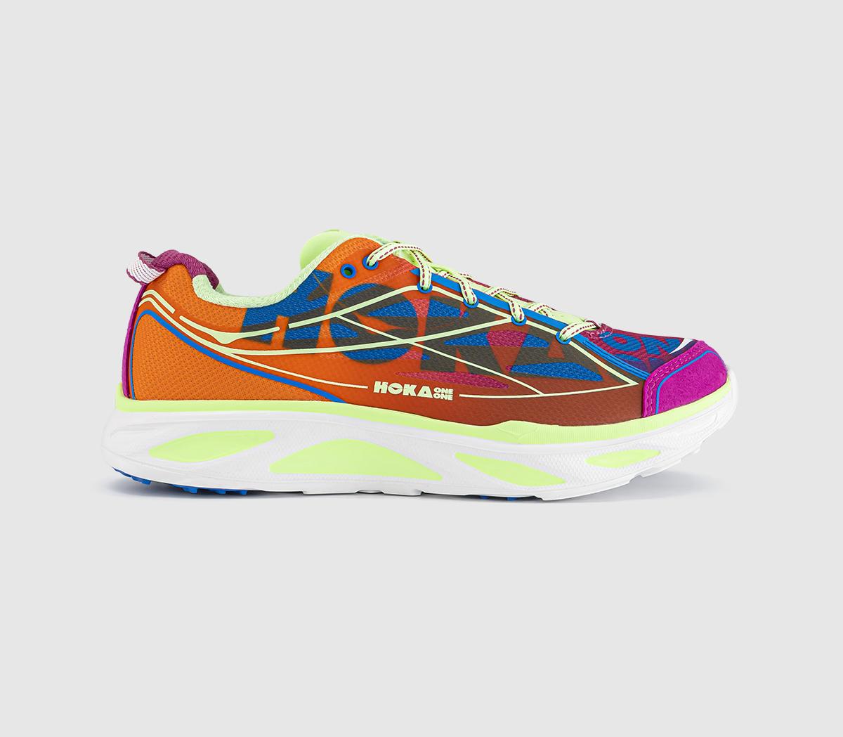 HOKAHuaka Pro TrainersFuchsia Neon Yuzu