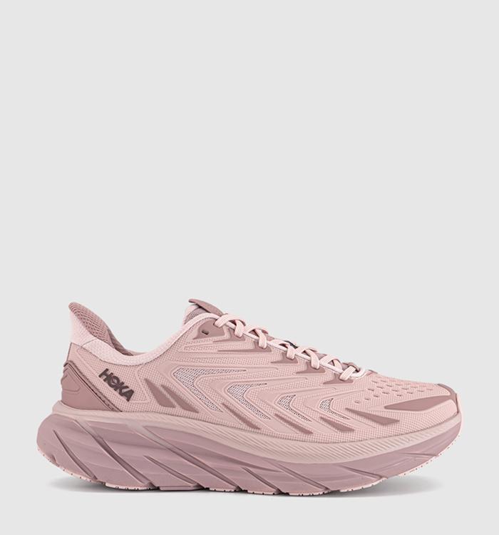 HOKA Clifton Utlity Trainers Pink Opal Deep Mauve F