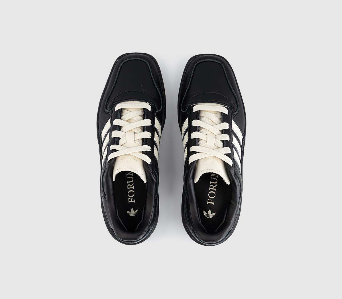 adidasForum SQ TrainersBlack Cream White Black