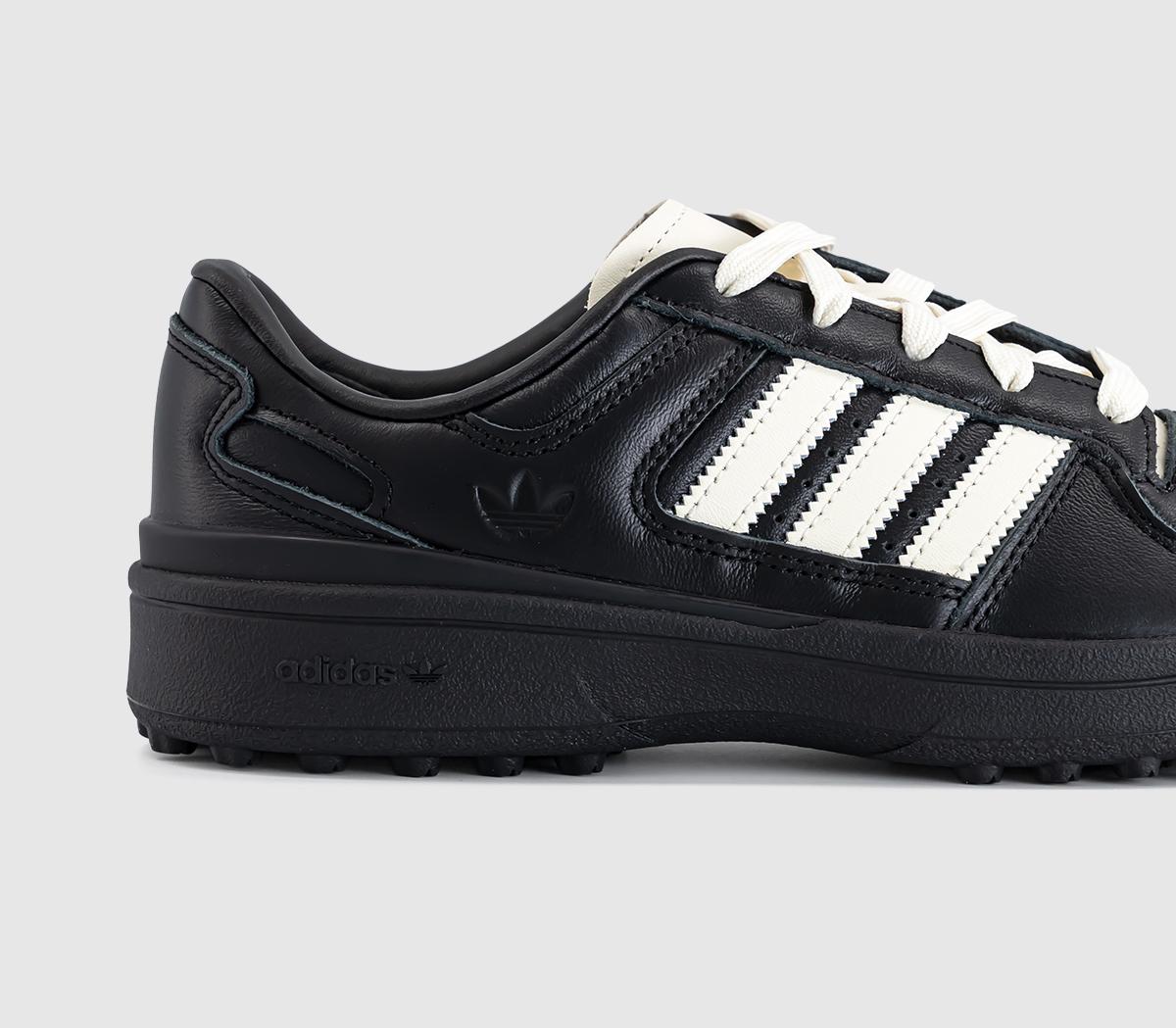 adidasForum SQ TrainersBlack Cream White Black