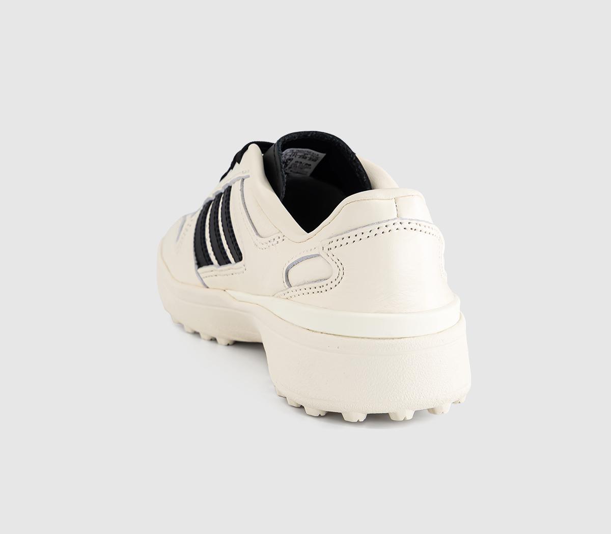 adidasForum SQ TrainersCream White Black Cream White