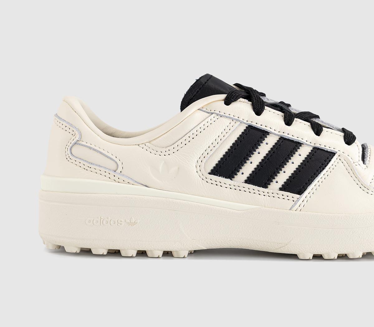 adidasForum SQ TrainersCream White Black Cream White