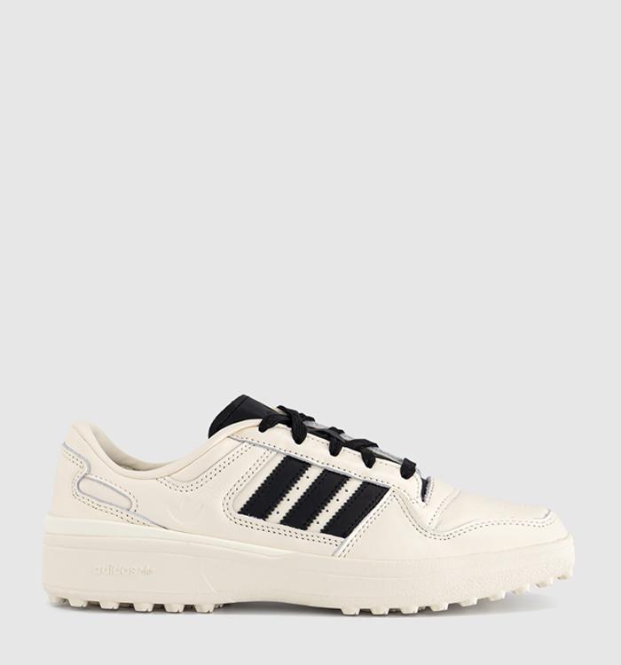 adidas Forum SQ Trainers Cream White Black Cream White