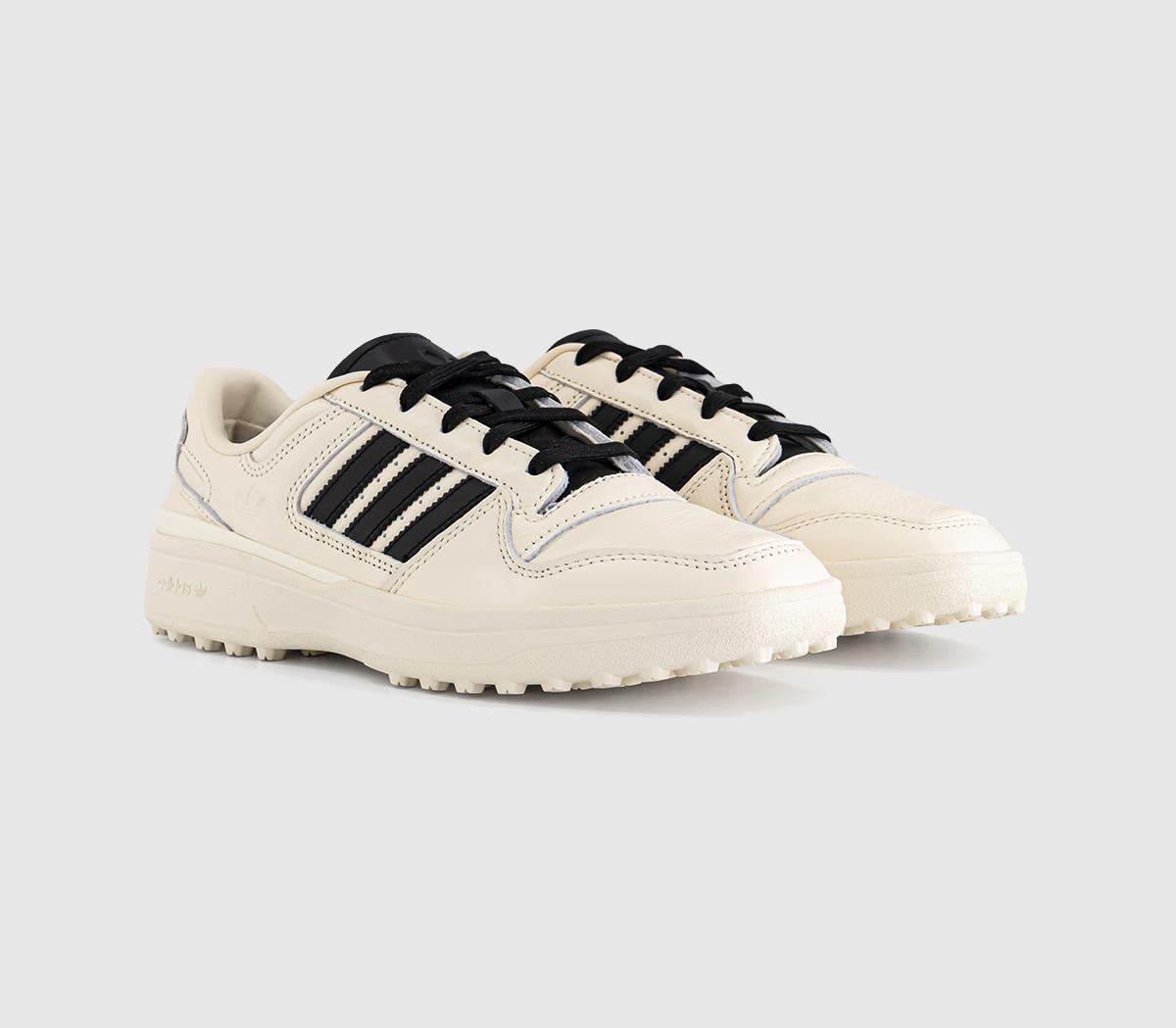 adidasForum SQ TrainersCream White Black Cream White