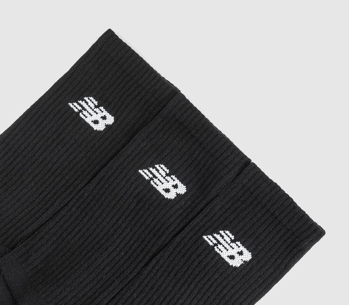 New Balance SocksNb Everyday Crew SocksBlack