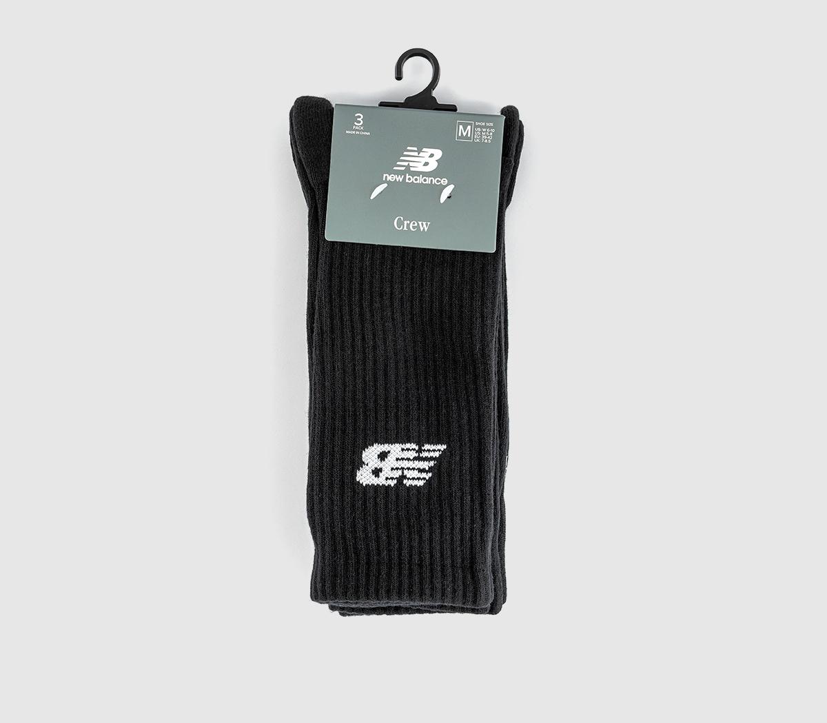 New Balance SocksNb Everyday Crew SocksBlack