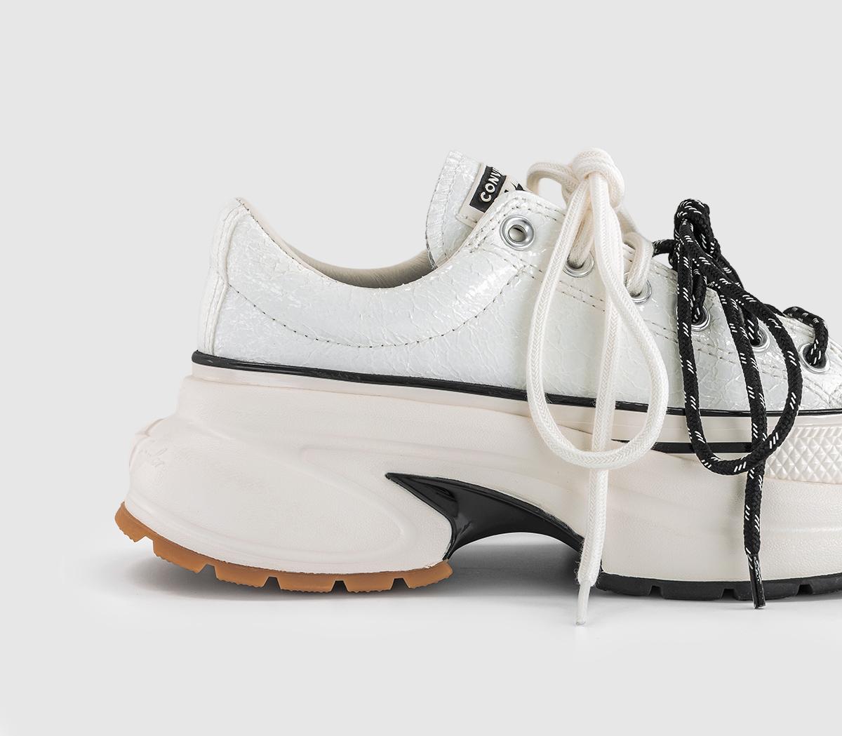 ConverseRun Star Crush TrainersVintage White Egret Black