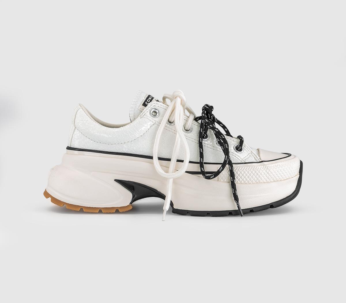 ConverseRun Star Crush TrainersVintage White Egret Black
