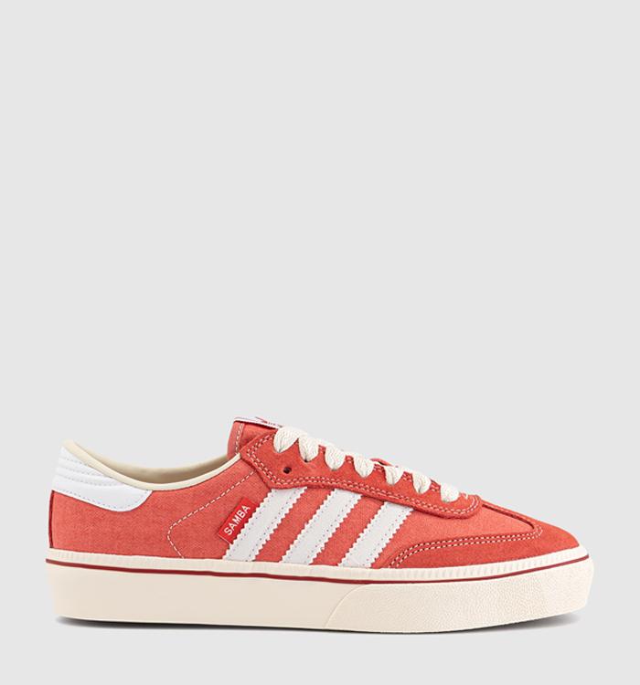 adidas Samba ST Trainers Preloved Scarlet White Cream White