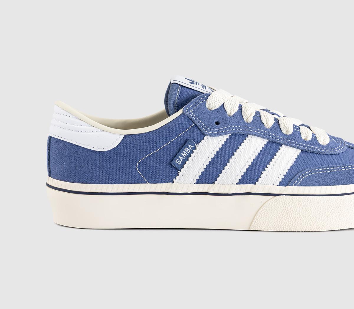 adidasSamba ST TrainersCrew Blue White Cream White
