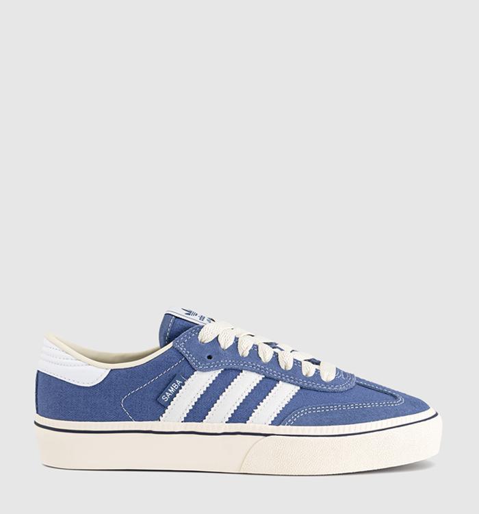 adidas Samba ST Trainers Crew Blue White Cream White