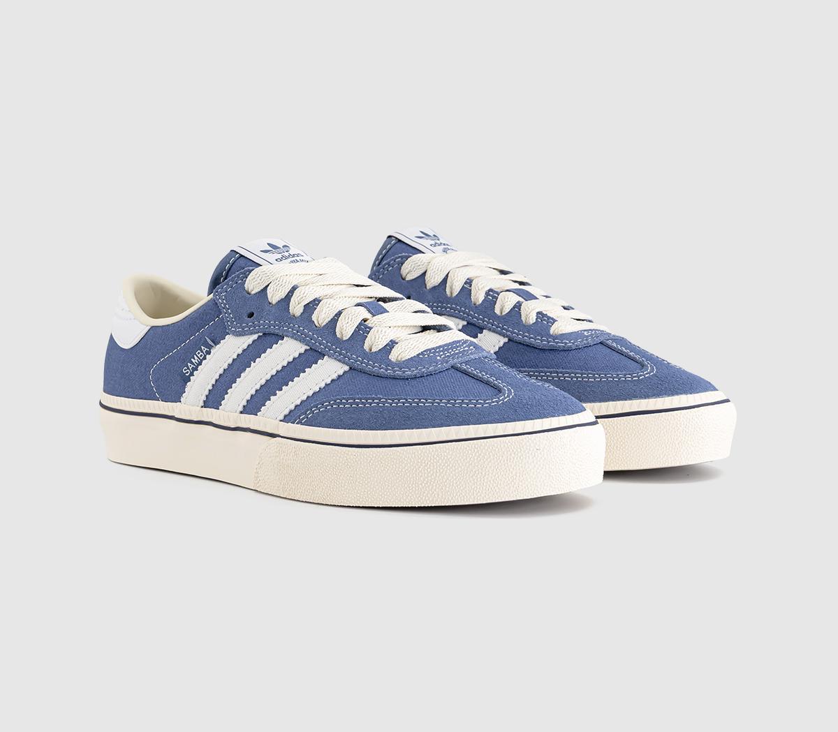 adidasSamba ST TrainersCrew Blue White Cream White