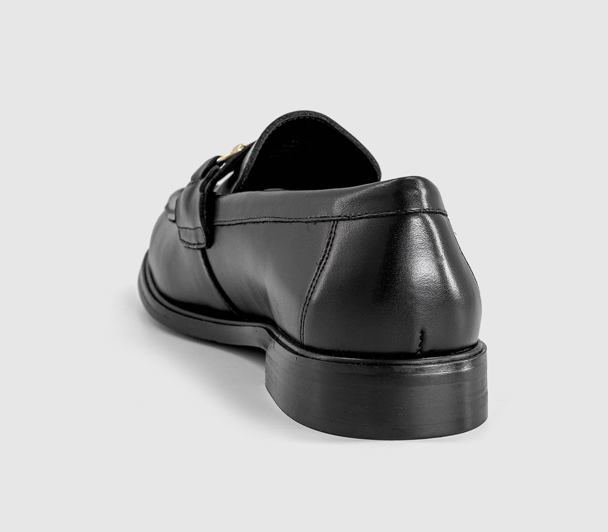 OFFICEMunich Snaffle LoafersBlack Leather