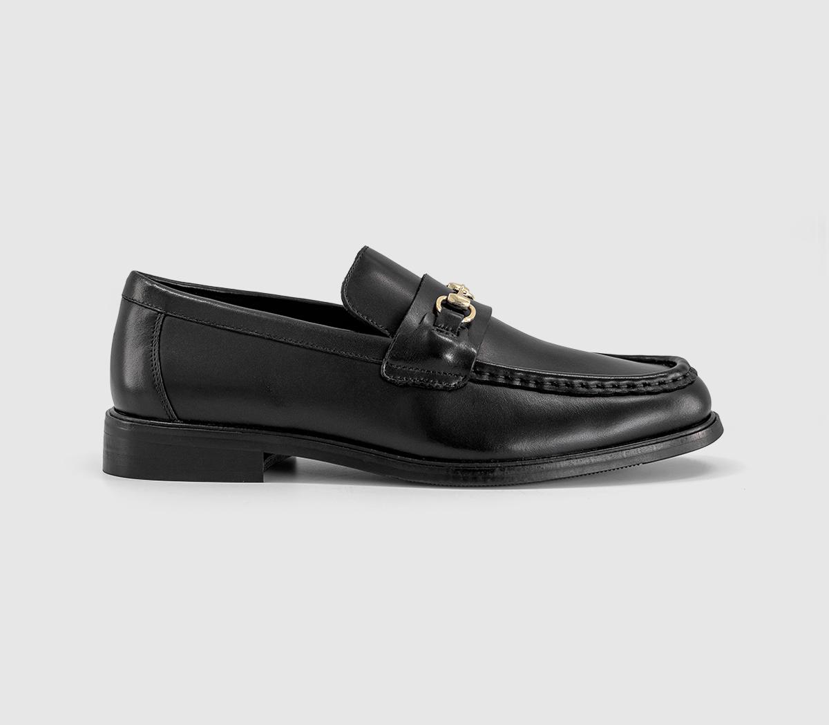 OFFICEMunich Snaffle LoafersBlack Leather