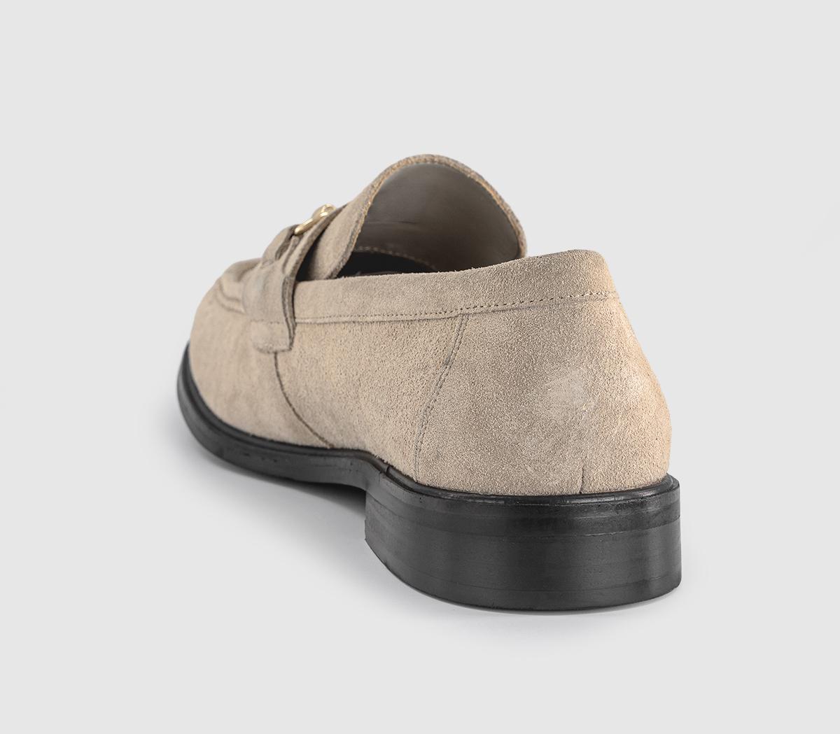 OFFICEMunich Snaffle LoaferTaupe Suede