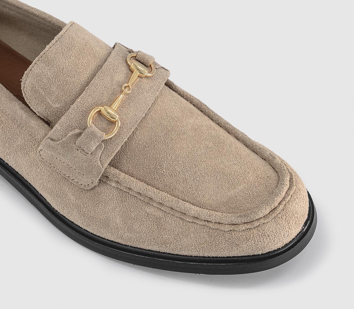 OFFICEMunich Snaffle LoaferTaupe Suede