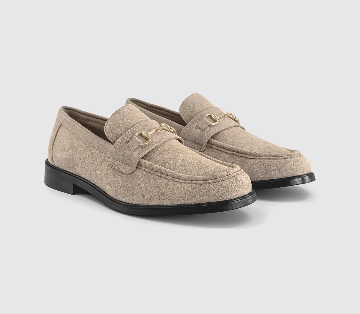 OFFICEMunich Snaffle LoaferTaupe Suede